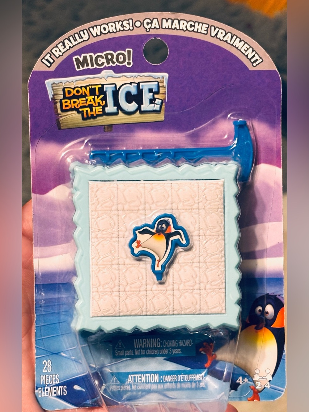 Hasbro Micro Don’t Break the Ice Travel Game